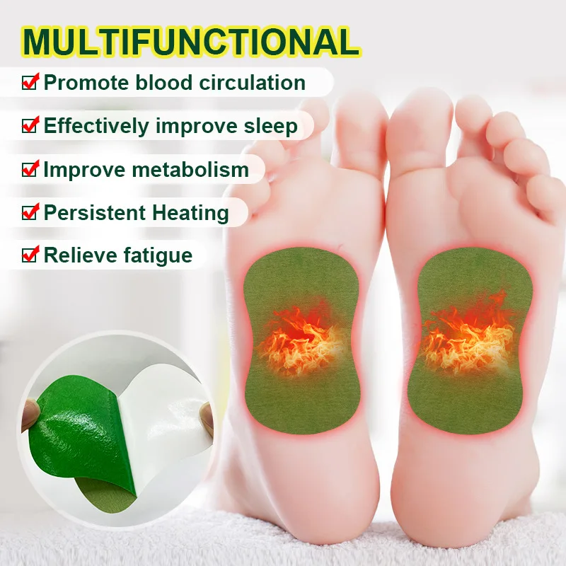 36Pcs Ginger Detox Foot Patch Wormwood Foot Pads Sleep Aid Relax Body Relieve Fatigue Clearing Damp Acupoint Herbal Patch