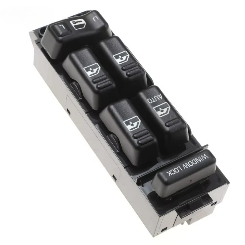 Master Power Window Switch Front Left for GMC Yukon Sierra 2000-2002 Chevy Silverado Tahoe OE 15720127 Driver Side Door Control