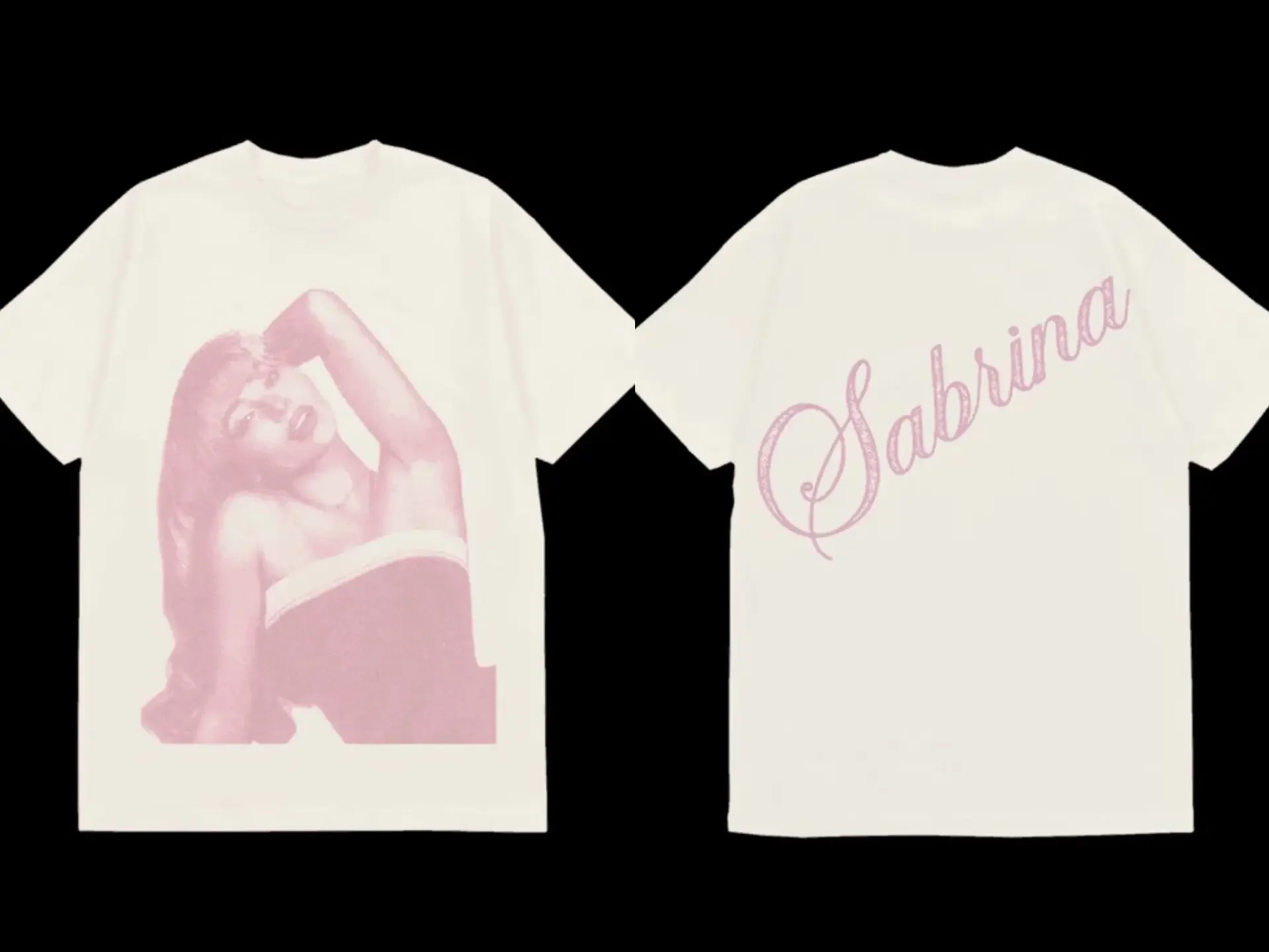 Sabrina Carpenter Camiseta para Mulheres, Vintage, Retro, Música, Não Posso Enviar Tour, Merch Tees, Rock Tees, Casual Roupas de Algodão