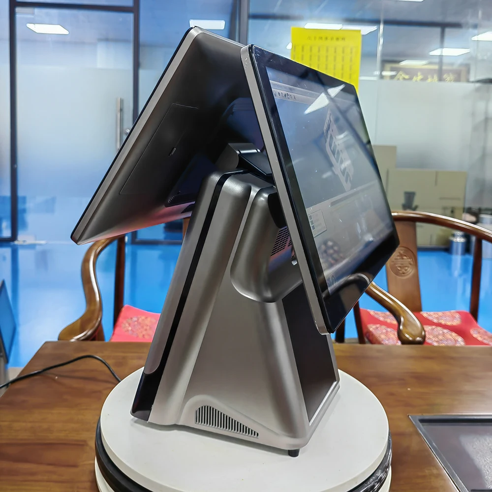 Dual Screen 15,6 inch Win 11 True Flat Touchscreen All-in-One kassa POS-terminal POS-systeem