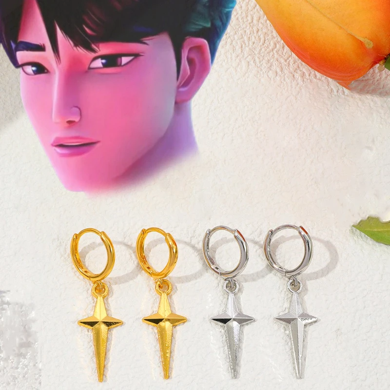 Magic Hunters Oorbellen COS Sieraden Anime Fan Geschenken Komische Tentoonstelling Karakter Accessoires