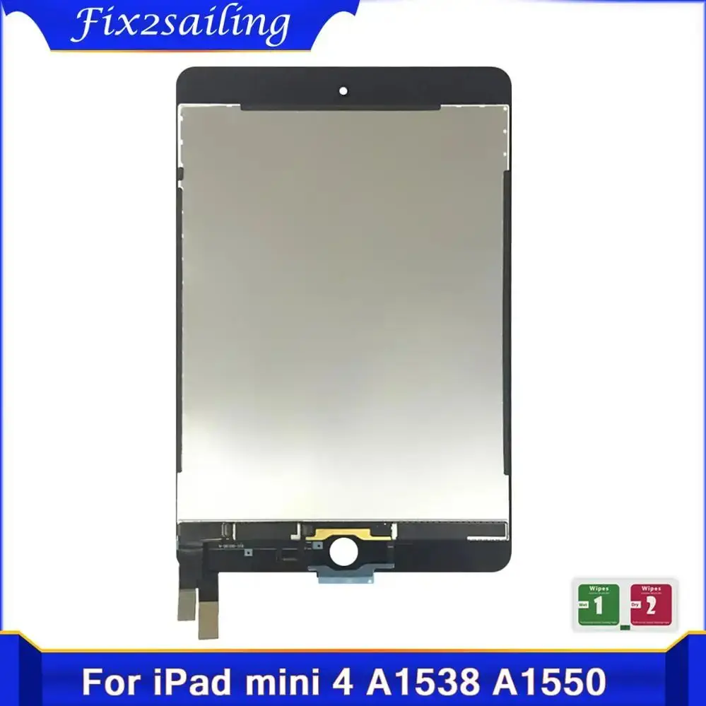 For iPad Mini 4 Mini4 Display A1538 A1550 LCD Touch Screen Digitizer Assembly Panel Replacement Parts 100%Test