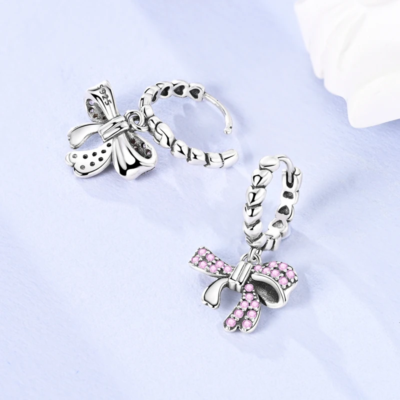 Bunte Zirkonium-Creolen aus 925er-Sterlingsilber, Pavé-Sterne-Form, Ohrring für Frauen, Hochzeit, Verlobung, Schmuck, Geschenk – Detail 17