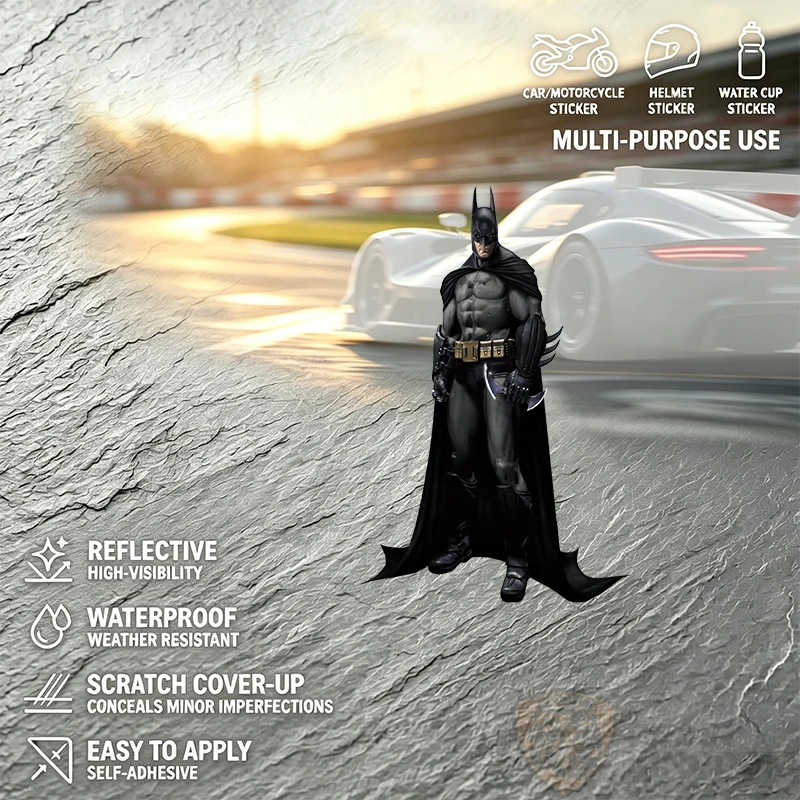 Car StickersCollectible Action Figure Superhero Model High Quality for Home Display Office Decoration Kids GiftDecals
