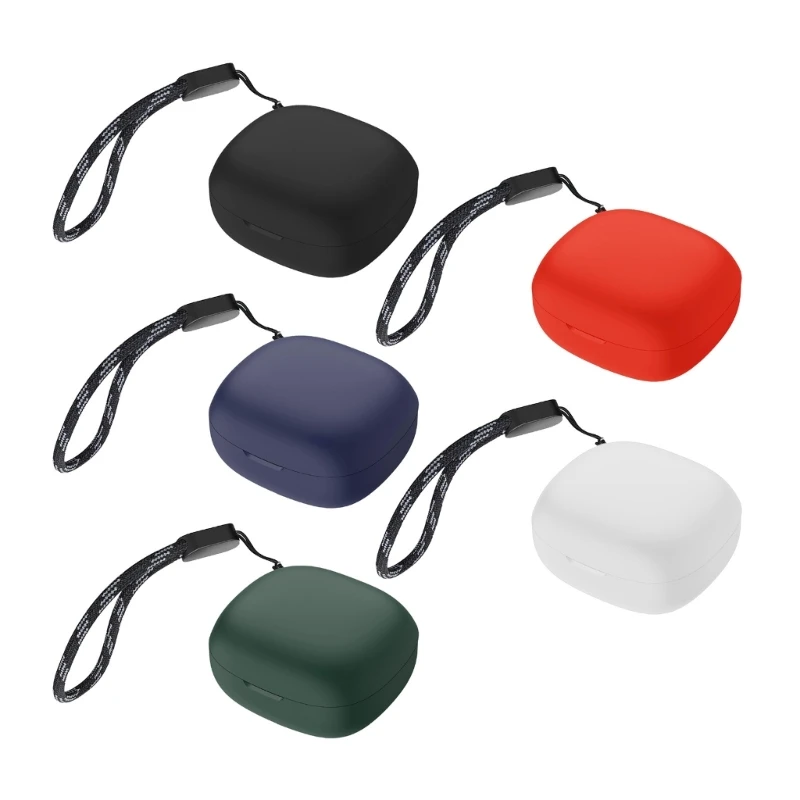 1PC Protective Carrying Silicone Case Holder for Soundcore R50i Earbud Dustproof Protectors Bag Washable Boxes Holders