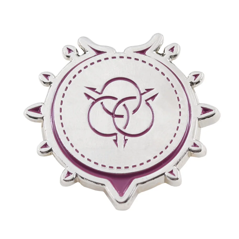 The Rising of The Shield Hero Raphtaria Tattoo-Muster-Abzeichen, klassische Anime-Charakter-Derivate, Brosche, Dekoration – Detail 1