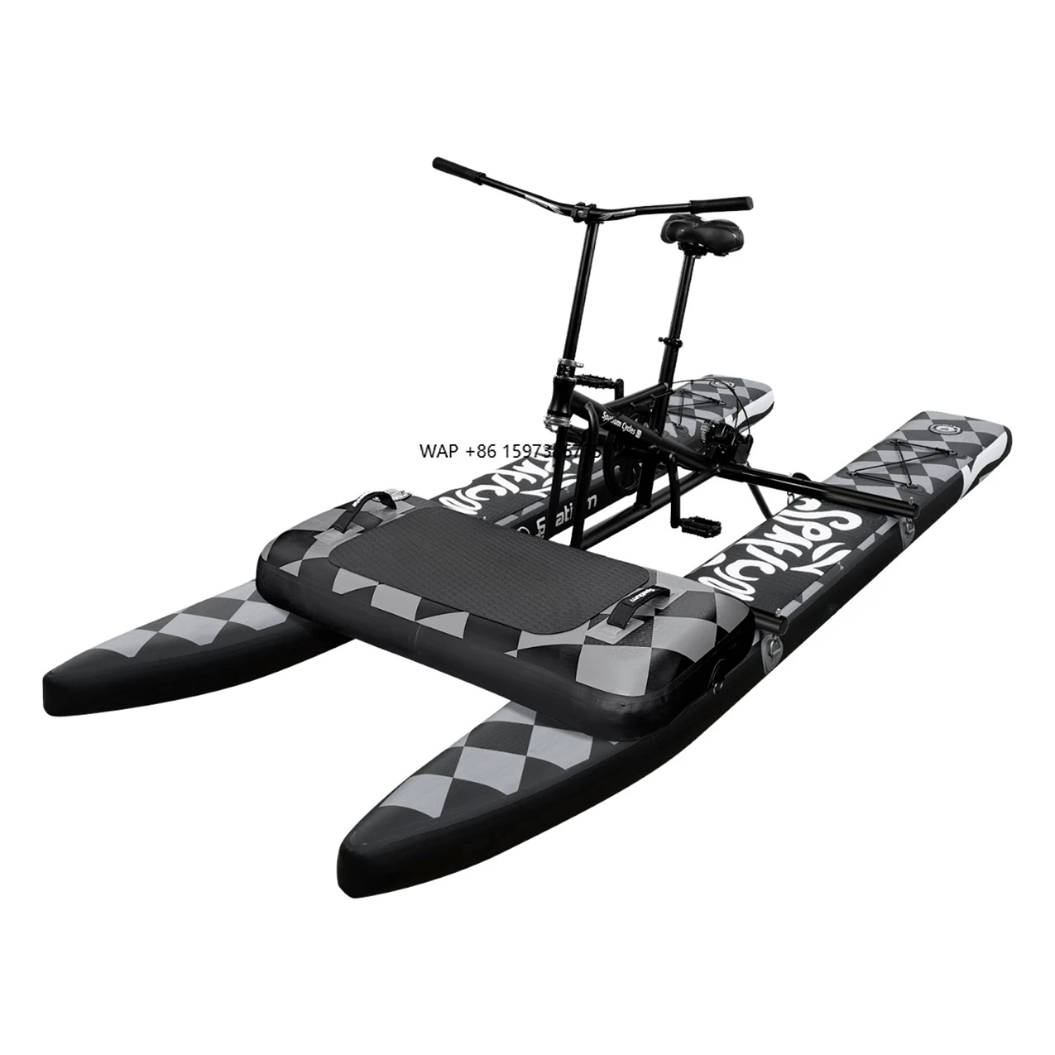 

Spatium Inflatable Pedal Boat Propeller Water Hydro Bike for River Prices on Sale