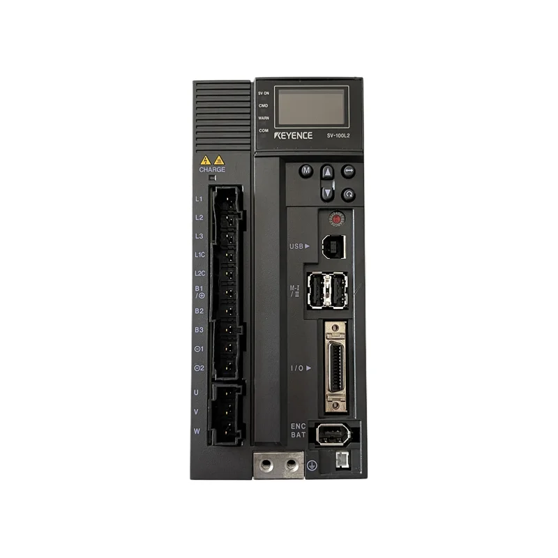 KEYENCE SV-100L2 SV-005L1 SV-200L2 SV-200P2 AC Servo System Three Phase AC 200-230V Used for Closed Loop Positioning in Stock