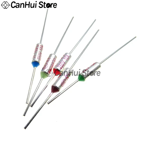 Imagen 2 del producto Fusible térmico TF RY 10A 15A 250V temperatura 60C 65C77C 85C 100C 110C 120C 130C 152C 165C 172C 184C 192C 200C 216C 240C 280C 300C