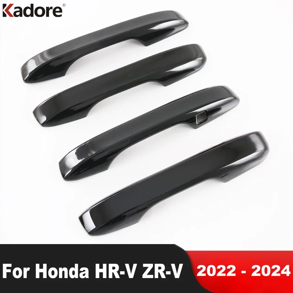 

For Honda HR-V 2023 2024 ZR-V 2022 2023 2024 Carbon Fiber Car Side Door Handle Cover Trim Door Handles Catch Overlay Accessories