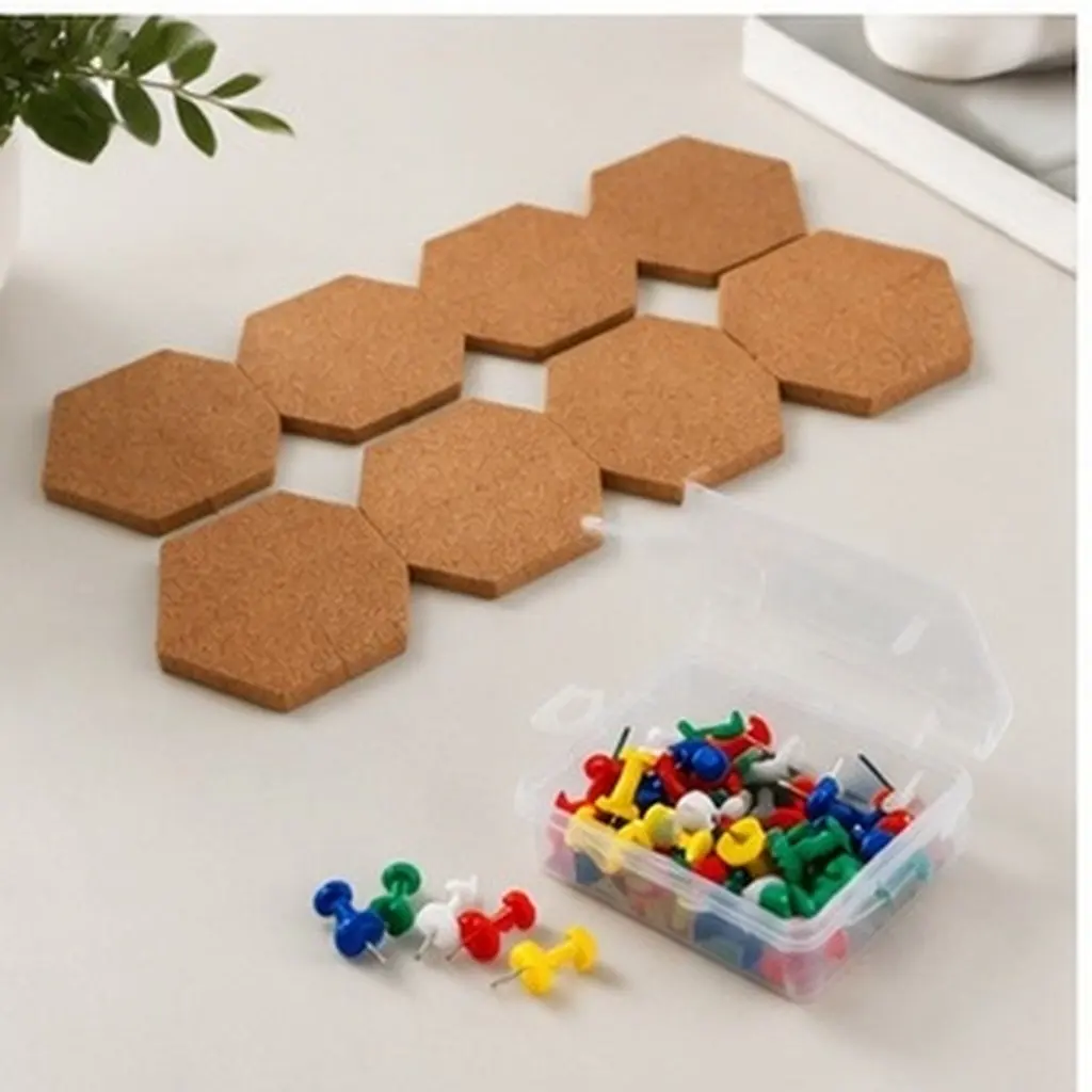 8pcs-cork-board-hexagon-tiles-self-adhesive-bulletin-boards-for-wall-home-office-decoration-display-notice-board