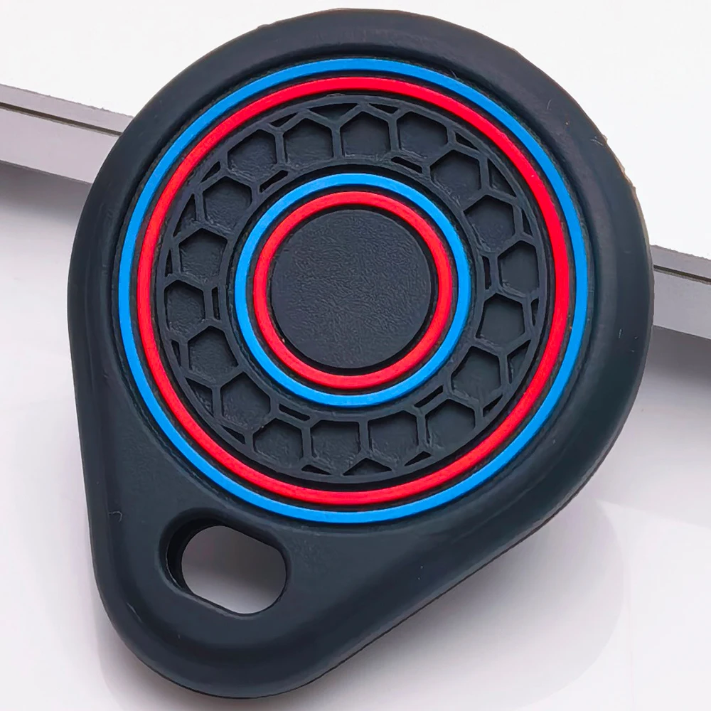 Silicone Access Card Holder Hz RFID IC Smart Card Token Tag UID Token MF NFC Tag Secure Grip Daily Protection Long Lasting