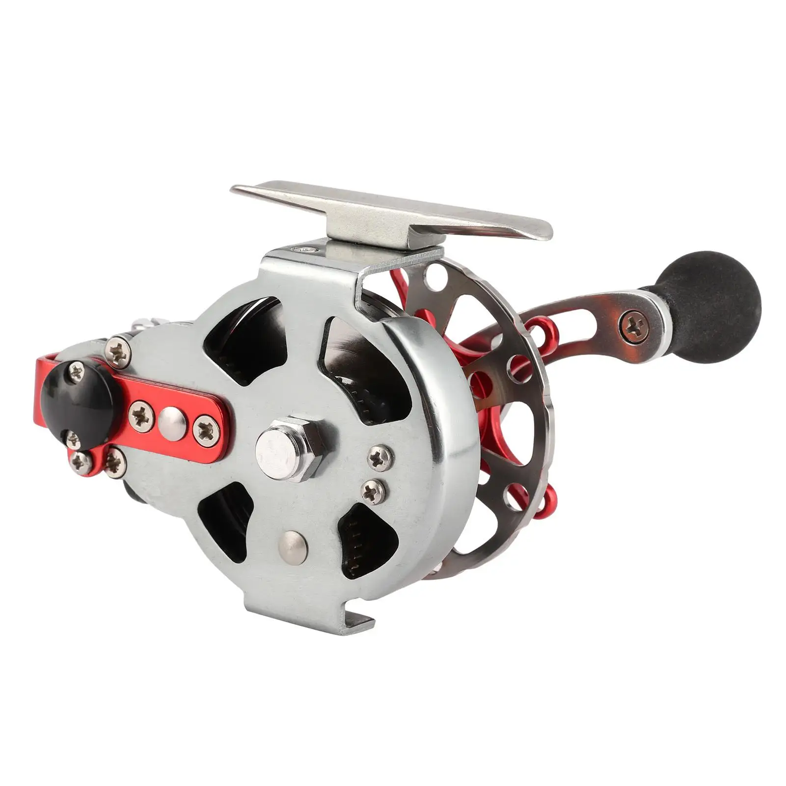 All-Metal Fishing Reel 2.5:1 Gear Ratio, 2 BB Left/Right Hand Raft Fishing Accessory