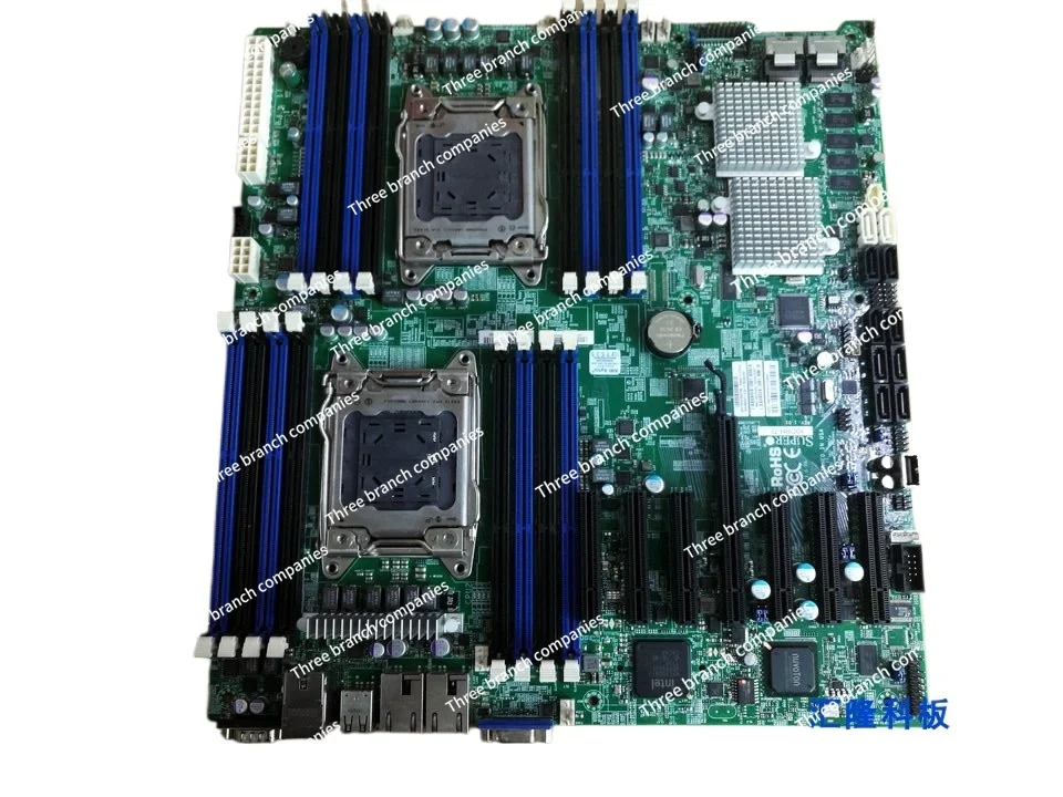 

X9DRH-7F Dual X79 2011 Main Board C602 with SAS Chip Can Be Connected To 18 Discs