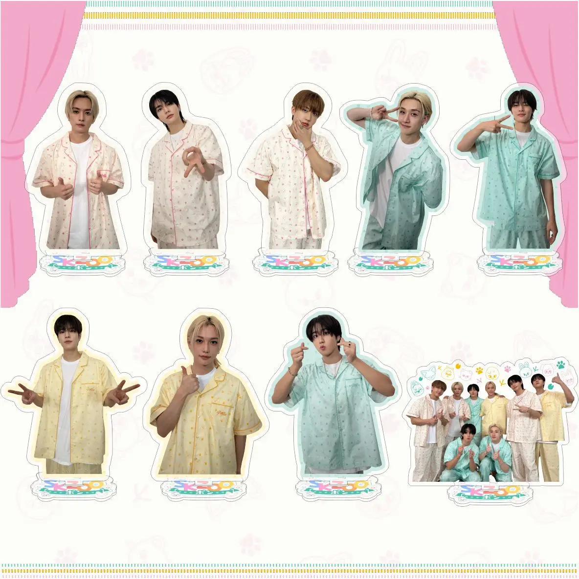 

Новое акриловое двухстороннее настольное украшение Stray Kids для милых периферийных устройств знаменитостей