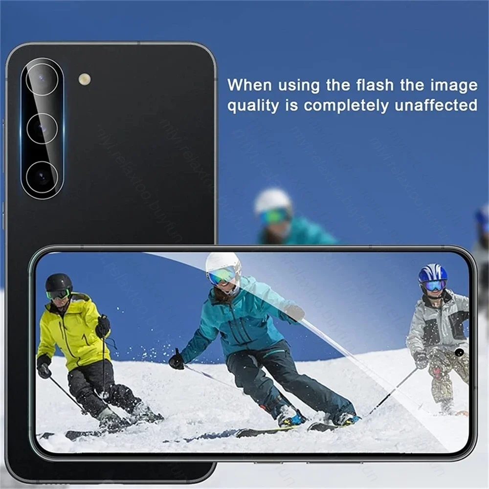 1-5 قطعة الزجاج المقسى حامي الكاميرا لسامسونج S25 الترا S24 FE S23 A15 A35 A55 A14 A24 A34 A54 A16 A17 A56 A36 عدسة الزجاج #5