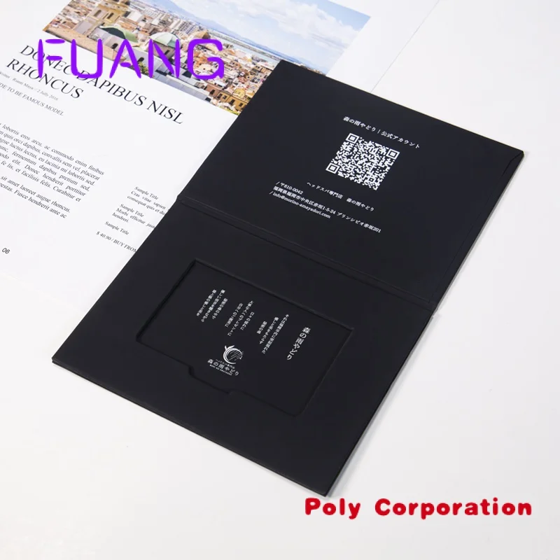 Custom  Factory Custom Packaging Card Holder Vip Credit Business Card Packaging Gift Boxes With Magnetic