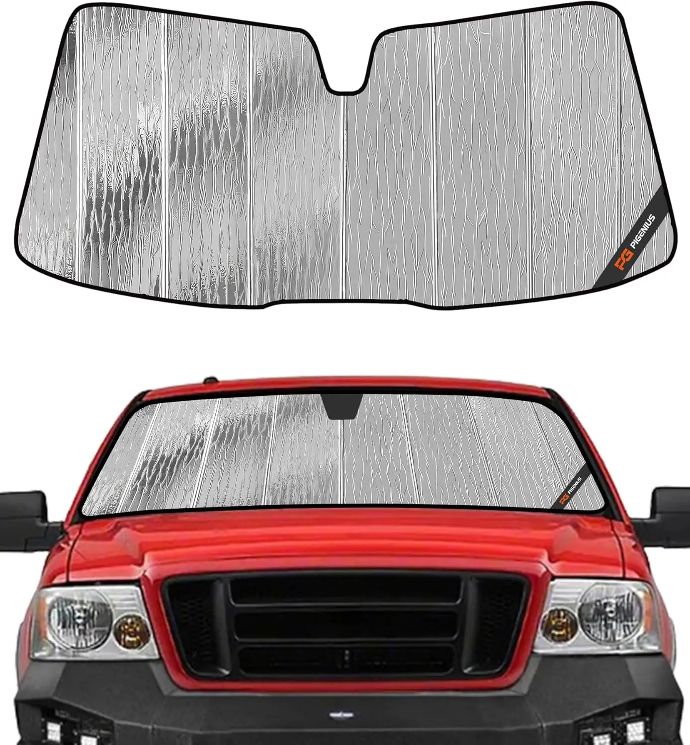 

Windshield Sunshade for Ford F-150 2004-2008, Lincoln Mark LT 2006-2007