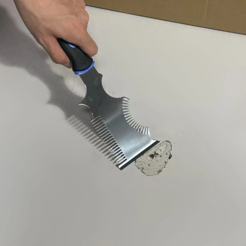   Stainless Steel Putty Scraper Multi Tool For Caulking Paint Can Opener And Brush Cleaning