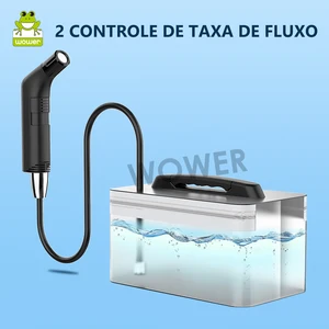 Portable Electric Bidé for Personal Hygiene Cleaning, Rechargeable Shattaf, Travel, Camping, Bidé Shower Sprayer, 2.2 L 6 Main Sales Portable Bide - №5