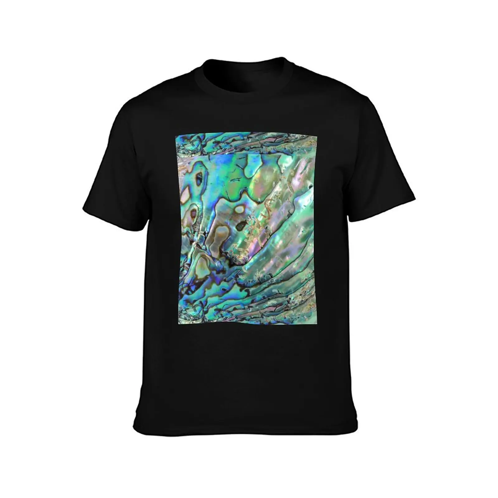 ABALONE PRINT T-Shirt tops essential t shirt vintage clothes heavyweights funny t shirts for men