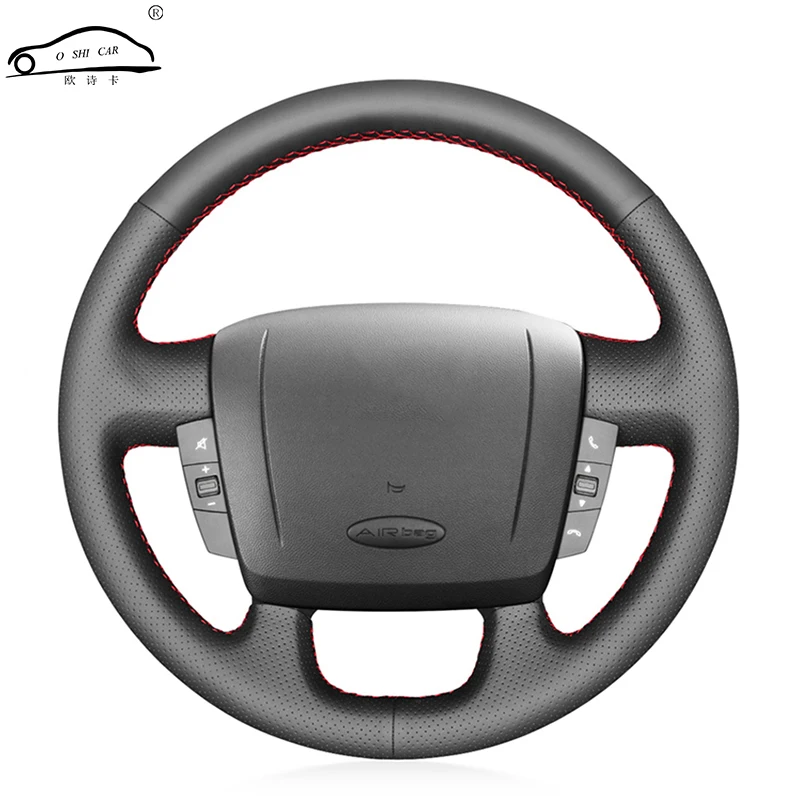 Customized Original Car Steering Wheel Cover For Fiat Ducato Peugeot Boxer Citroen Jumper Relay Ram ProMaster For Steering Wheel