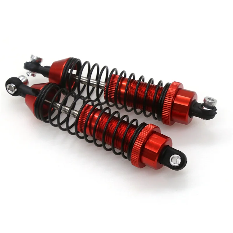 Ammortizzatore per ammortizzatori in metallo da 4 pezzi 85mm per Redcat Gen8 Gen 8 Scout II 1/10 parti di aggiornamento per auto cingolate RC, titanio