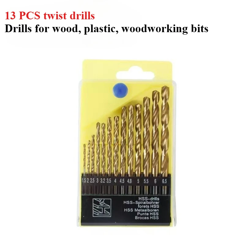 13PCS Drill Bit Set…