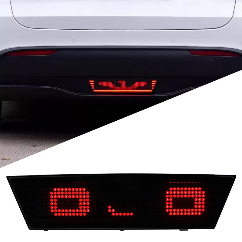 

Car Suitable for Tesla model Y 2018-2024 pixel pilot light assembly rear bar light modified LED dynamic driving turn signal