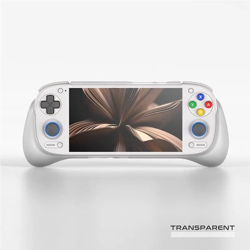 【BLACK FRIDAY】حافظة بمقبض مريح لوحدة التحكم في الألعاب Retroid Pocket Flip 2 مع حماية ضد الصدمات تناسب الجيب