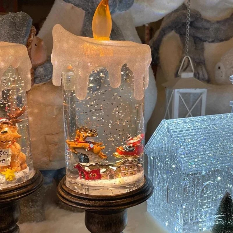 

Candle oil lamp ornament music lamp