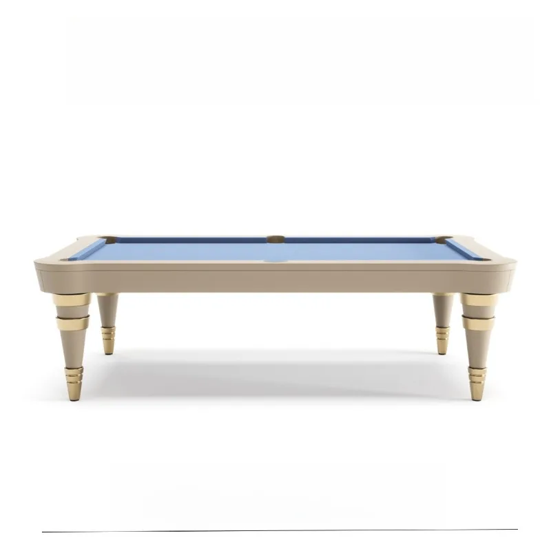 Light luxury high-end solid wood pool table villa home entertainment standard high-end club multi-functional pool table