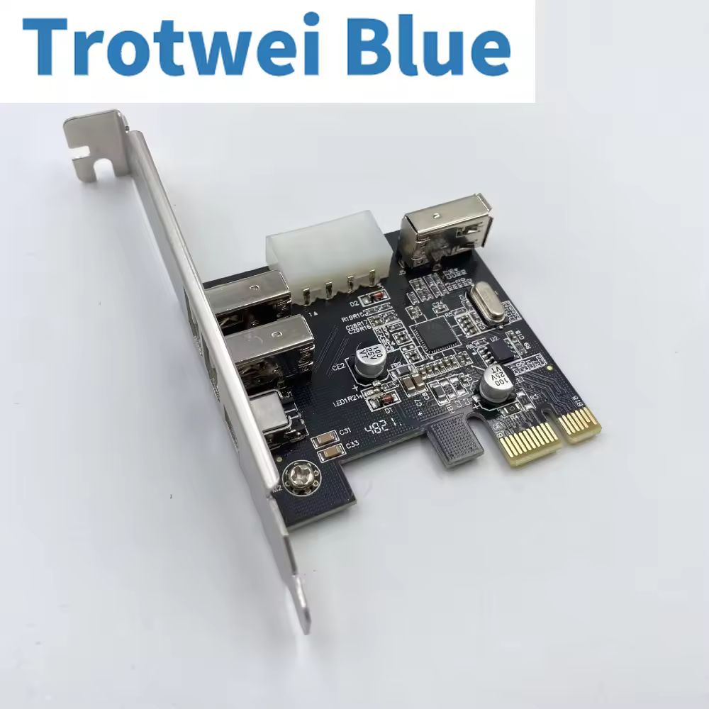 VT6315 PCI-E 1X 1394 Card DV HDV HD Video Capture Card PCIE 1X Interface Похожие на AliExpress