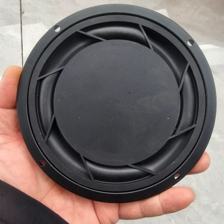 2PCS GHXAMP Premium 6-Inch 150mm Passive Bass Radiator with Long-Throw Wave Rubber Surround for DIY Subwoofer Enclosure