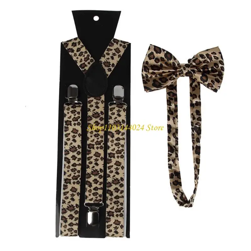 n5ke-conjunto-pajarita-con-tirantes-para-hombre-y-mujer-25-ancho-estampado-leopardo-animal-ajustable-3-clips-en