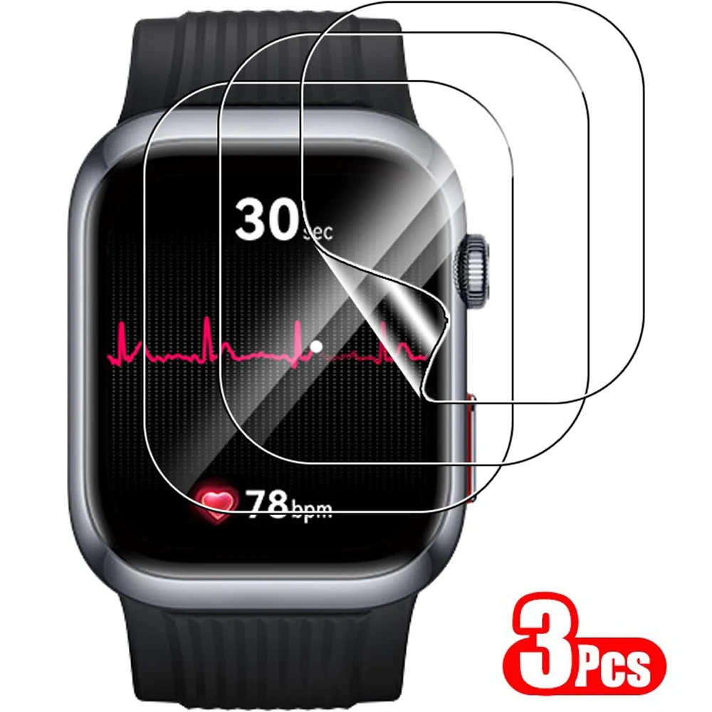 

3 шт. гидрогелевые пленки из ТПУ для Huawei Watch D2, защитная пленка с полным покрытием, защитная пленка для экрана умных часов, аксессуары