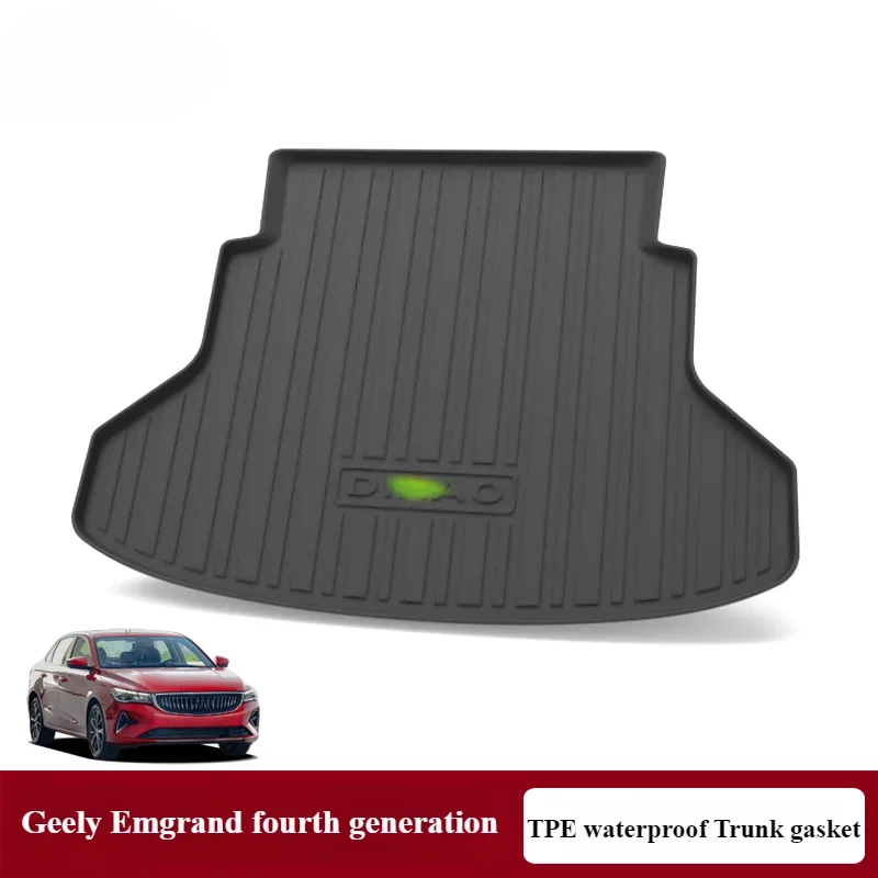 

Подходит для коврика для багажника Geely Emgrand TPO экологически чистый, без запаха, водонепроницаемый, нескользящий и износостойкий