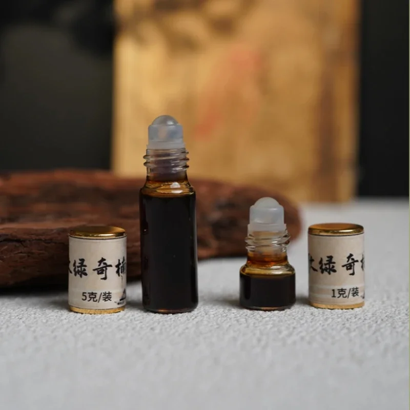 Hainan Agarwood Essential Oil Natural Extract Lasting Fragrance Handicrafts Hand Beading Maintenance Care Aromatherapy Material