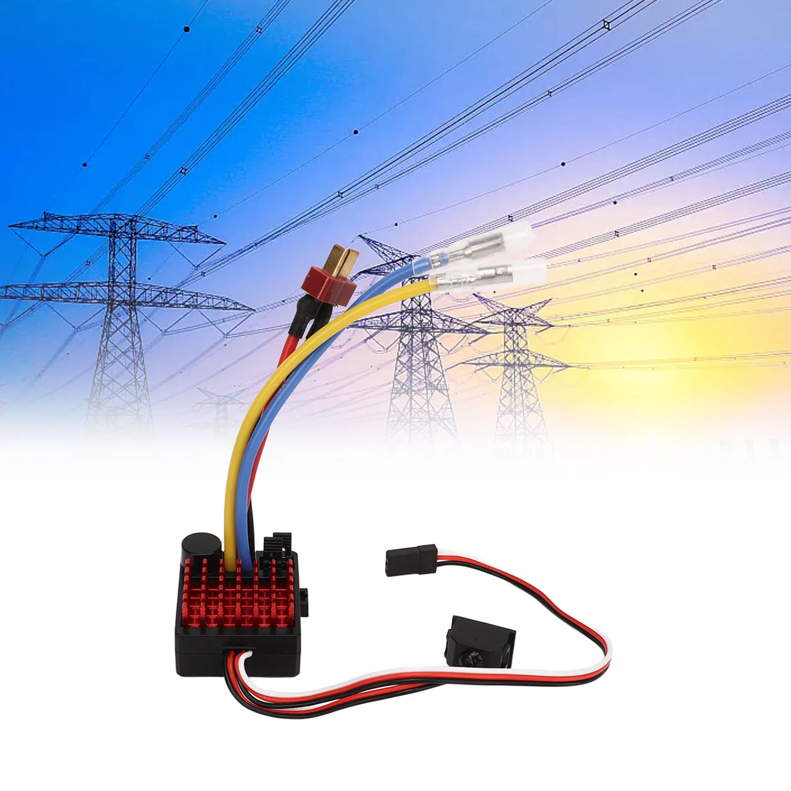 60A Rc Brushed Esc …