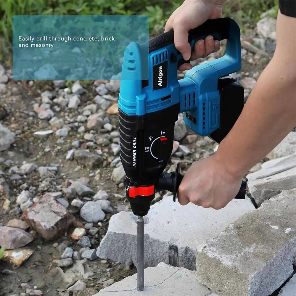 

Electric Goddess Brushless Electric Hammer Forward and Reverse Concrete Multi Functional Electric Tool For Makita 18V Battery