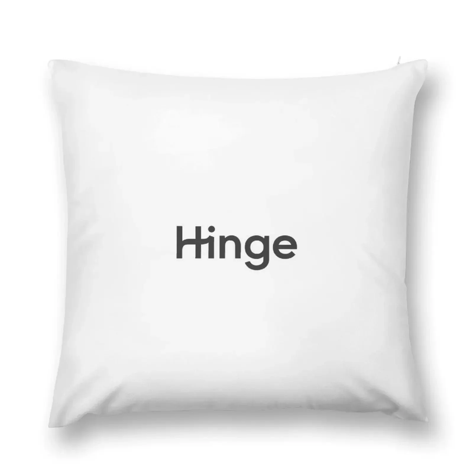 Hinge Dating App Logo Throw Pillow Sofa Covers For Living Room Marble Cushion Cover pillow