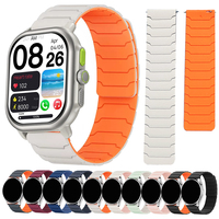 New Strap 22mm for Zeblaze Beyond 3 Pro GPS/Plus Smart Watch Band Men Women Rubber Bracelet Correa Magnetic Loop Sport Wristband