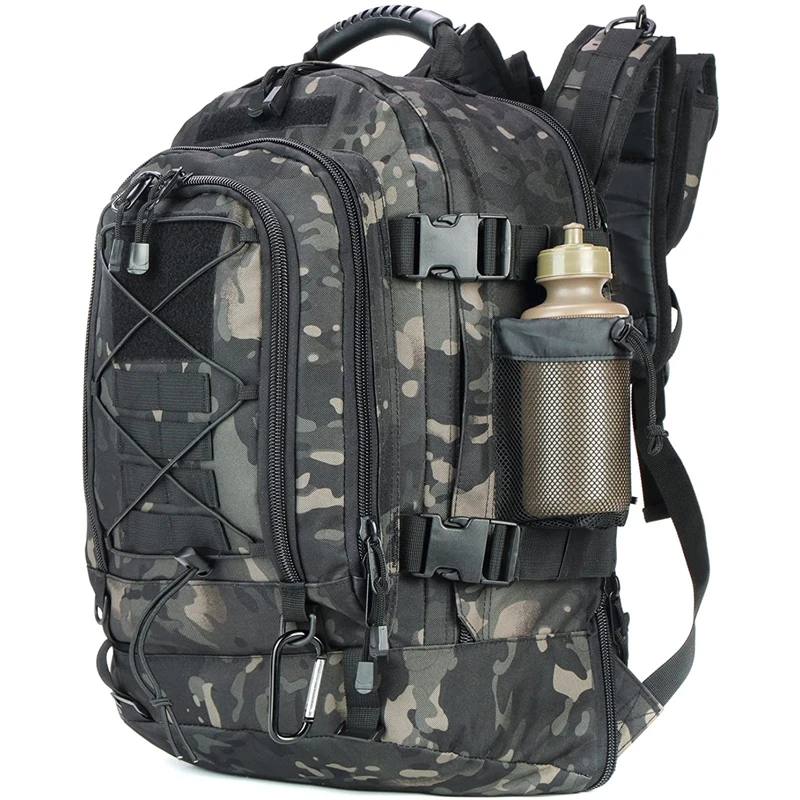 

Extra Large 60L Tactical Backpack for Men Women Outdoor Water Resistant Hiking Backpacks Travel Backpack Laptop Backpacks