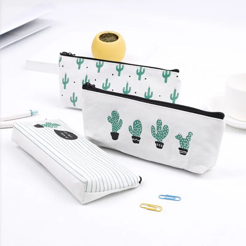 Large Capacity Pencil Case Bag Pencilcase School Pen Makeup Case Supplies Pencil Bag School Box Pencil Pouch Stationery Supply