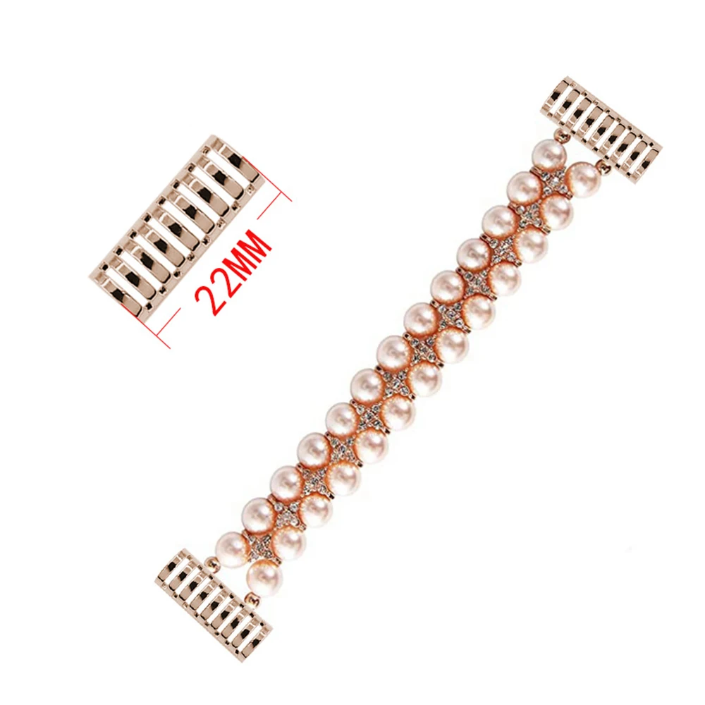 10Pcs Alloy Metal Rhinestones DIY Width 18mm 20mm 22mm 24mm For Apple Watch Samsung Strap Accessories Adapter Band Jewellery