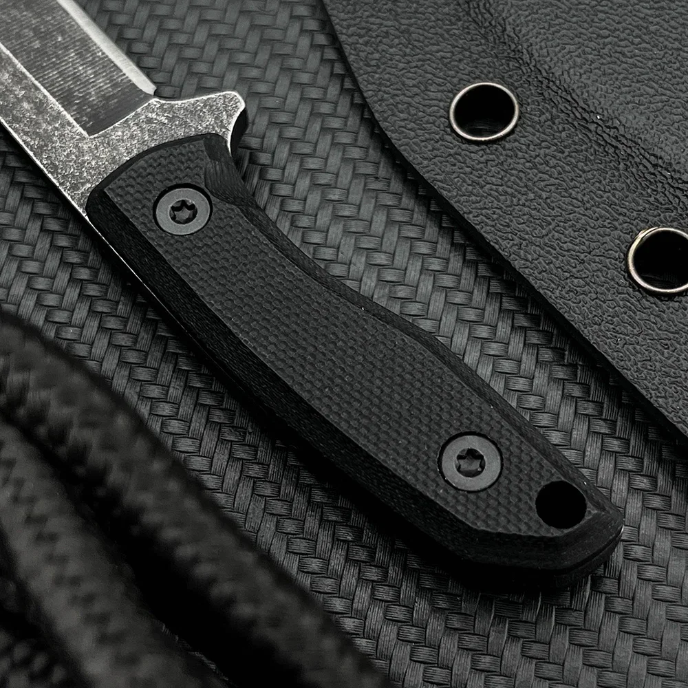 Multifunctionele Jacht Combat Hoge Hardheid 8Cr13Mov Recht Mes Outdoor Camping Zakmes Jungle EDC Exploratie Mes