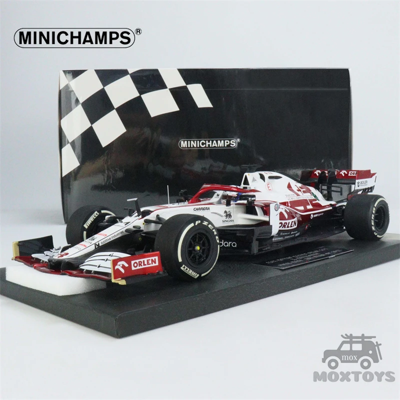 

MINICHAMPS 1:18 2021 ALFA ROMEO ORLEN C41 #7 KIMI FINAL RACE ABU DHABI #117212307 Resin Model Car