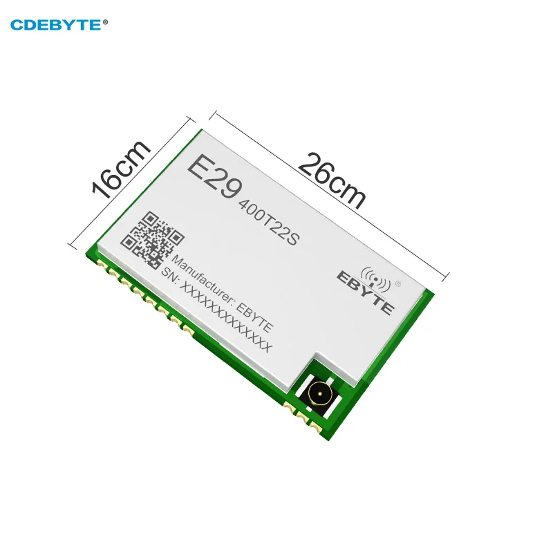 PAN3031 Wireless Module ChirpIoTTM Spread Spectrum Technology 22dBm 5KM CDEBYTE E29-400T22S UART Module Stamp Hole/IPEX SMD