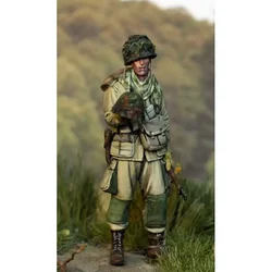 1/35 Scale Resin Figure Model Kit Hobby History Miniature Diorama Helmet Us Air Borne from Scene 1 Figures Unassambled Unpainted