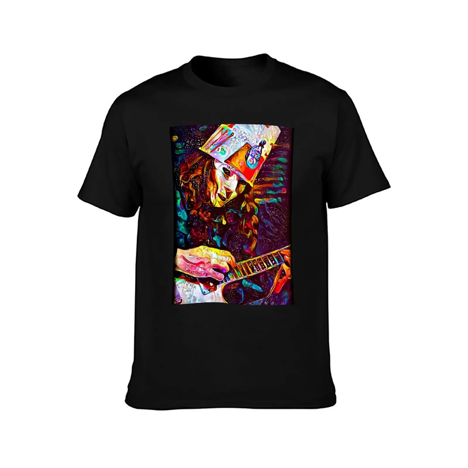 Buckethead Udnie Wave T-Shirt Sweat Absorbing Sports Tee Shirt T-Shirt